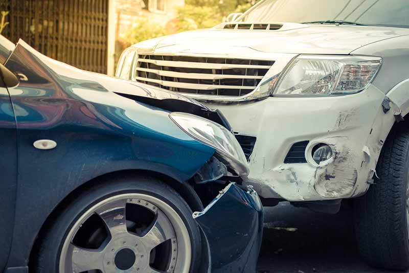 car collision, damaged cars